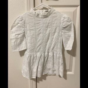 Miss Kelly 1999 white boutique top